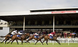 Cappella Sansevero and Andrea Atzeni winning the Nestle Supporting Irish Autism Action Round Tower Stakes The Curragh picture: Patrick McCann