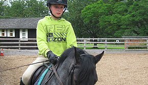 Childrens horseback riding