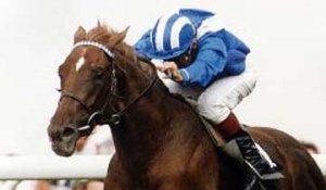 Nashwan: one of many high-profile winners for Willie Carson