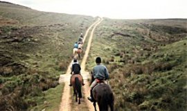 Trekking on moors