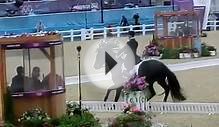 Dressage horse freaks out at the London 2012 olympics