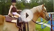 Horse crazy Nathan & Nicole beginner riding lessons
