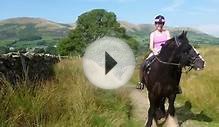Horse riding around beautiful Sedbergh/Dent in cumbria