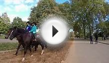 Horse Riding at Hyde Park in London, UK. ロンドンの