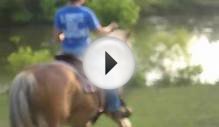 Me riding Lady, my Clydesdale Mare