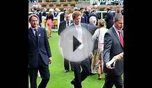 Prince Harry attends the horse racing at Royal Ascot on