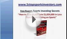 Sports Betting - How to Really Make Money?